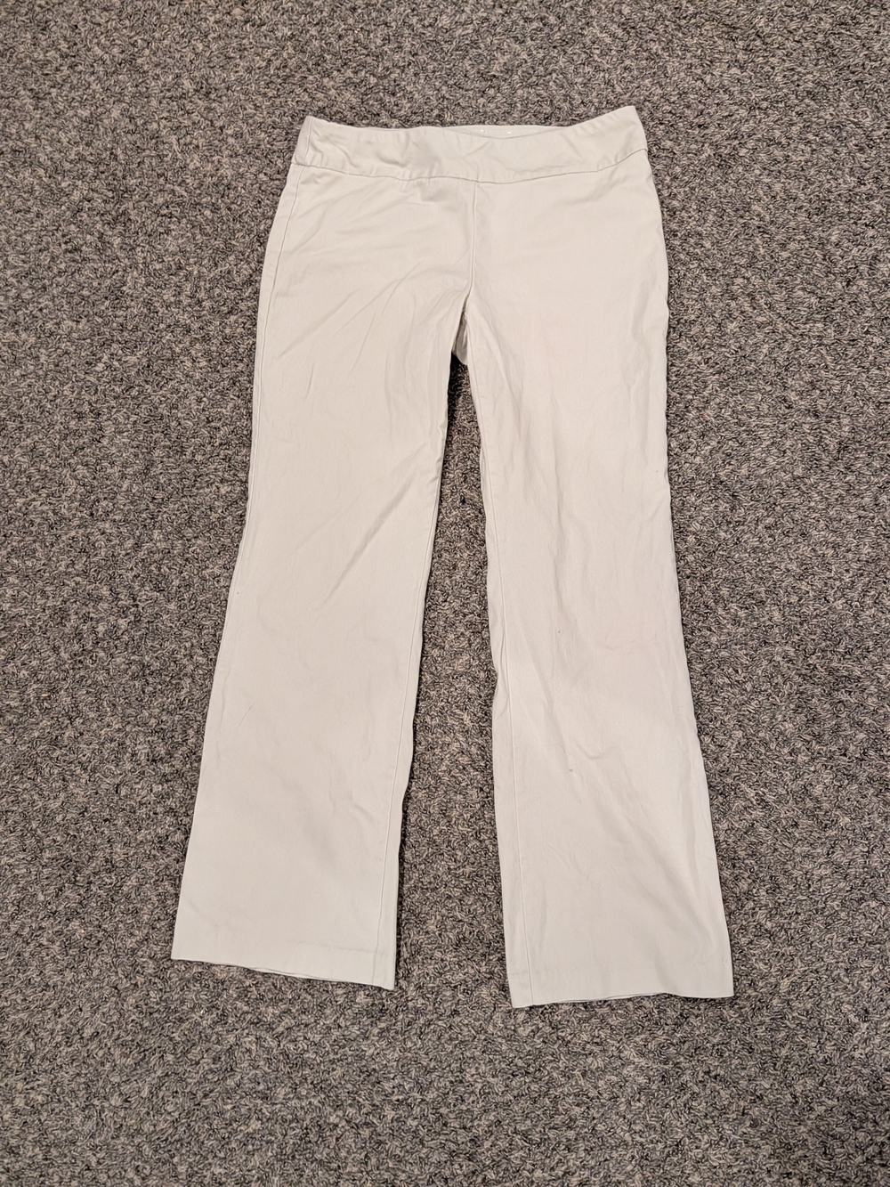 Westport White Boot-Cut Stretch Pants